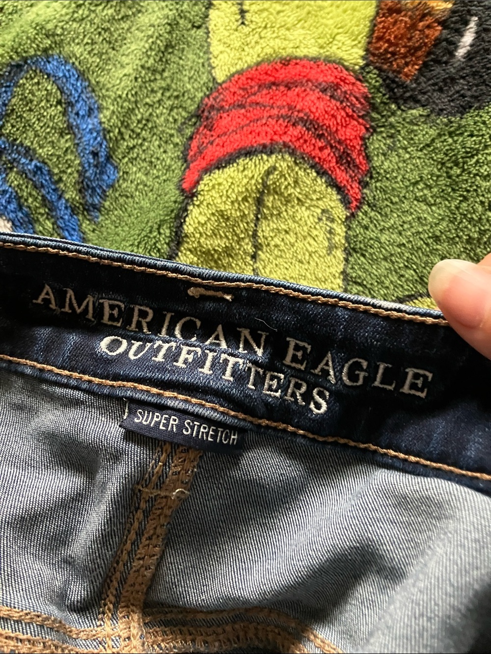 American eagle Dark Wash Women's Jeans - Classic Stretch Denim - Picture 6 of 7